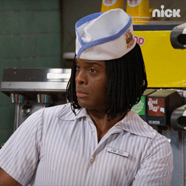 kel mitchell making an excuse me face on good burger