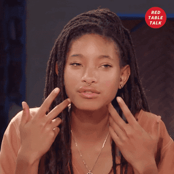 willow smith making a wtf face