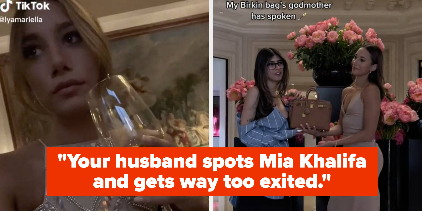 Husband Apologizes On TikTok After Recognizing Mia Khalifa photo