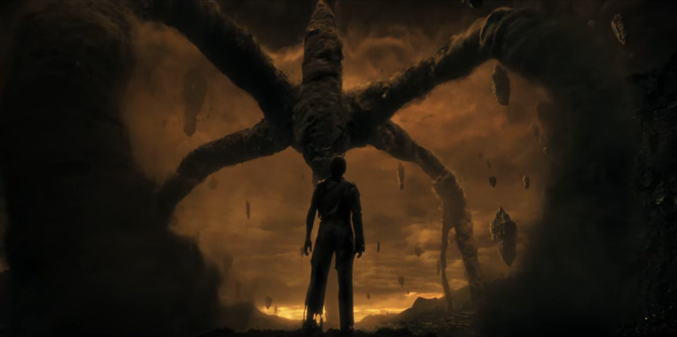 One looking at the Mind Flayer in &quot;Stranger Things&quot;