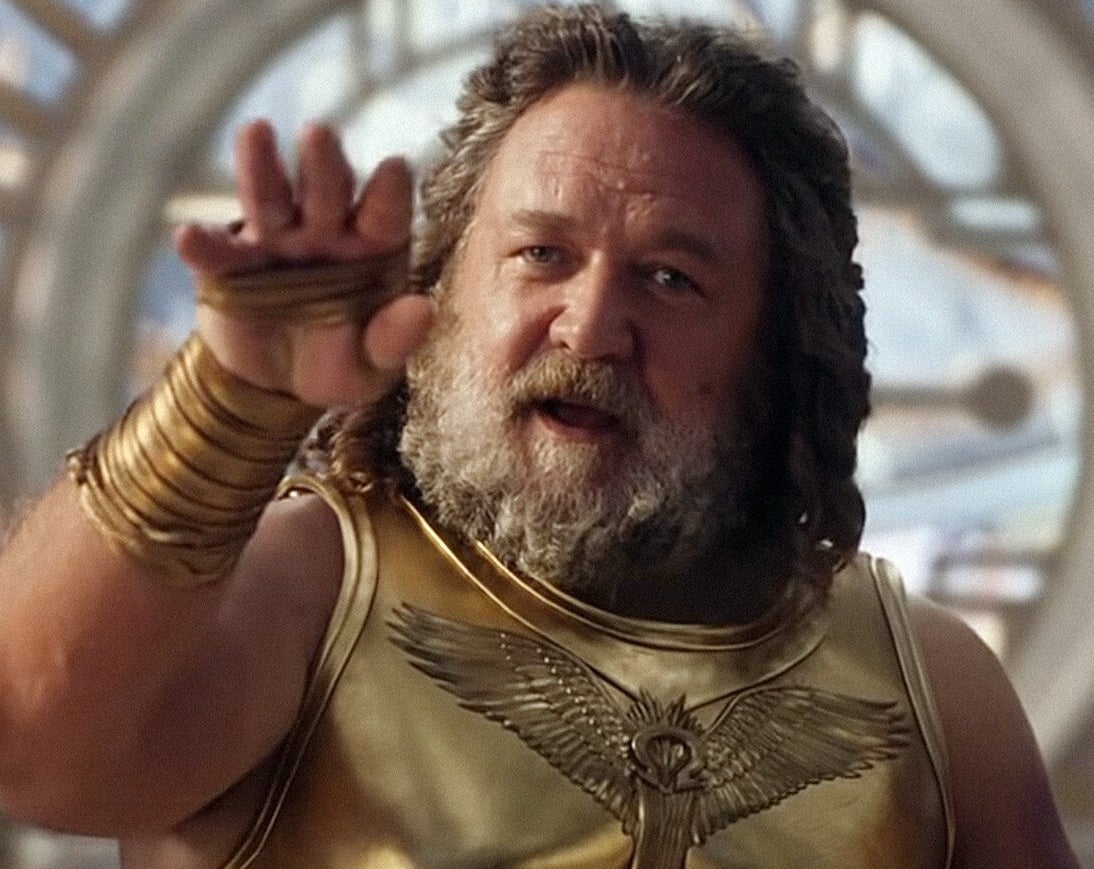Russell Crowe in Thor: Love and Thunder