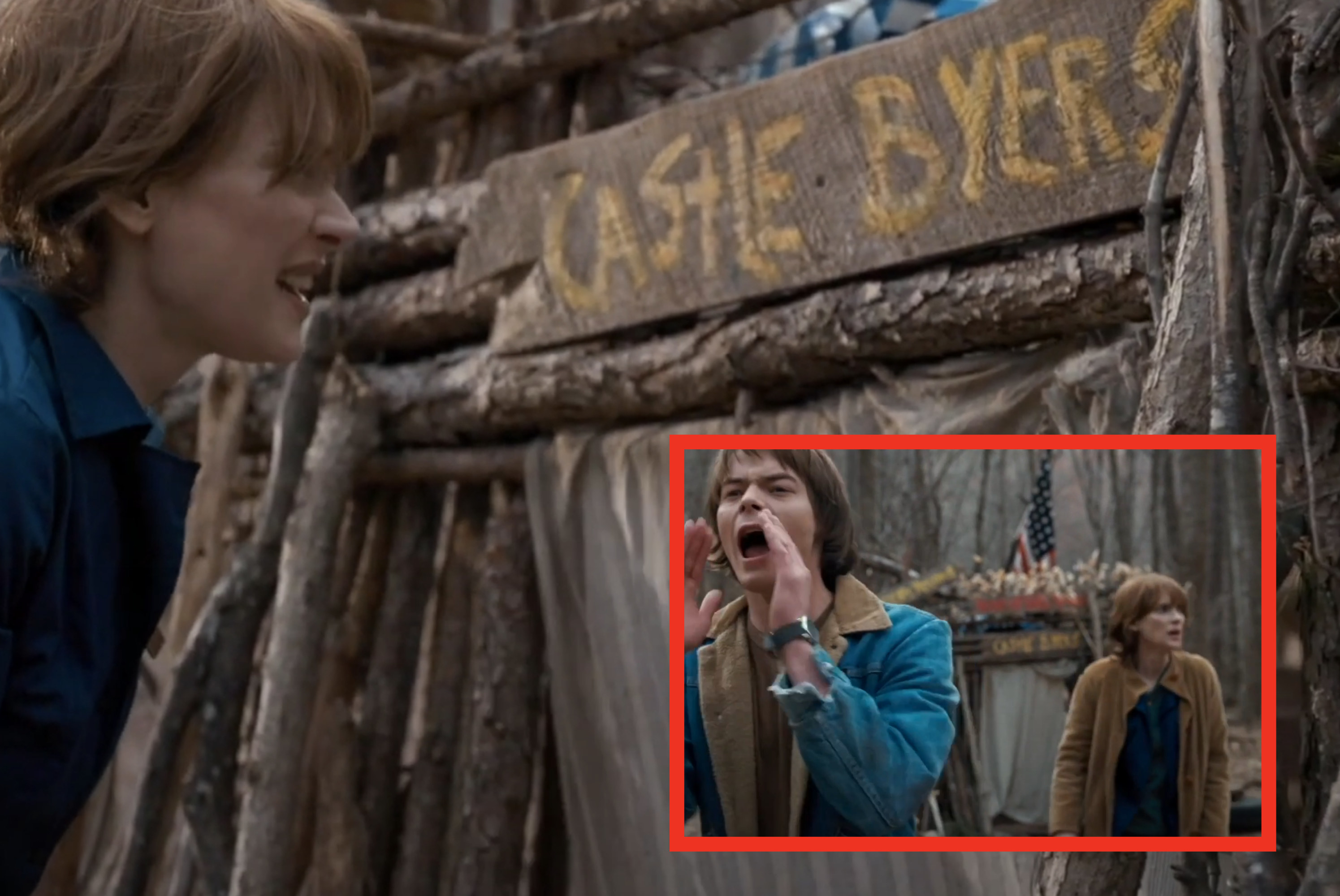 Castle Byers in &quot;Stranger Things&quot;