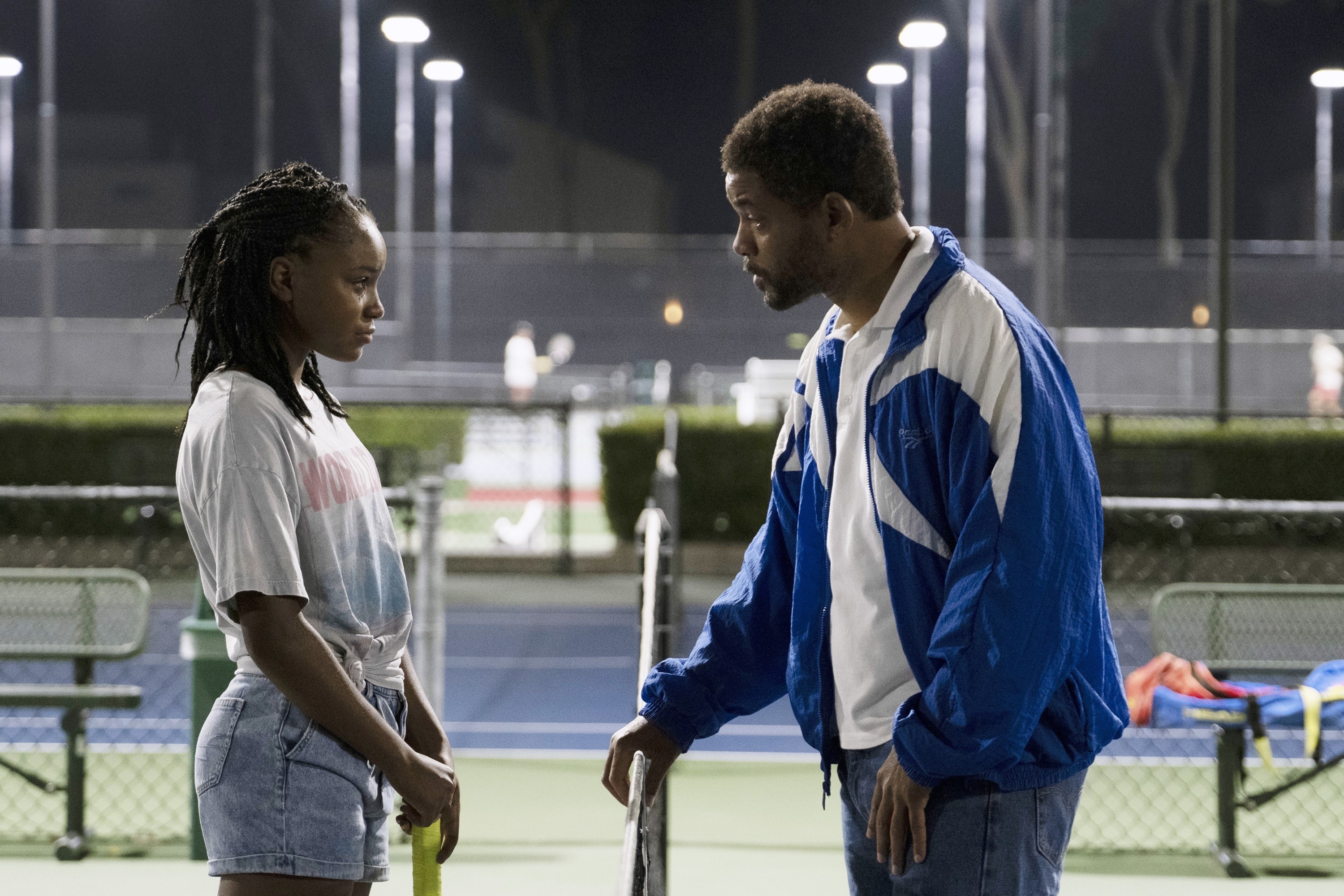 will as richard coaching a young serena