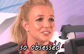 Britney Spears mentions being &quot;so obsessed&quot; with something during an interview with KISS FM UK