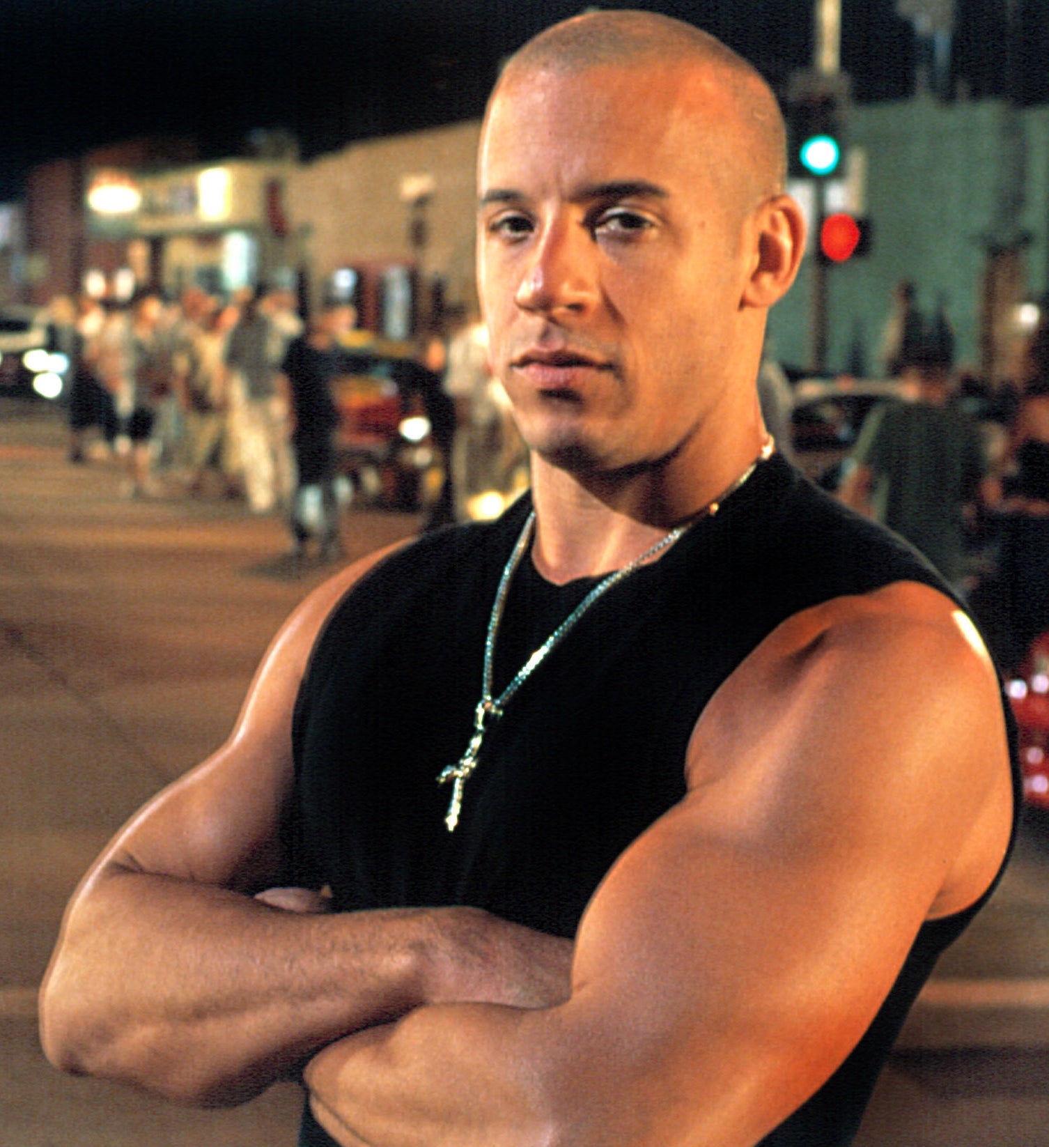 Vin Diesel in The Fast and the Furious