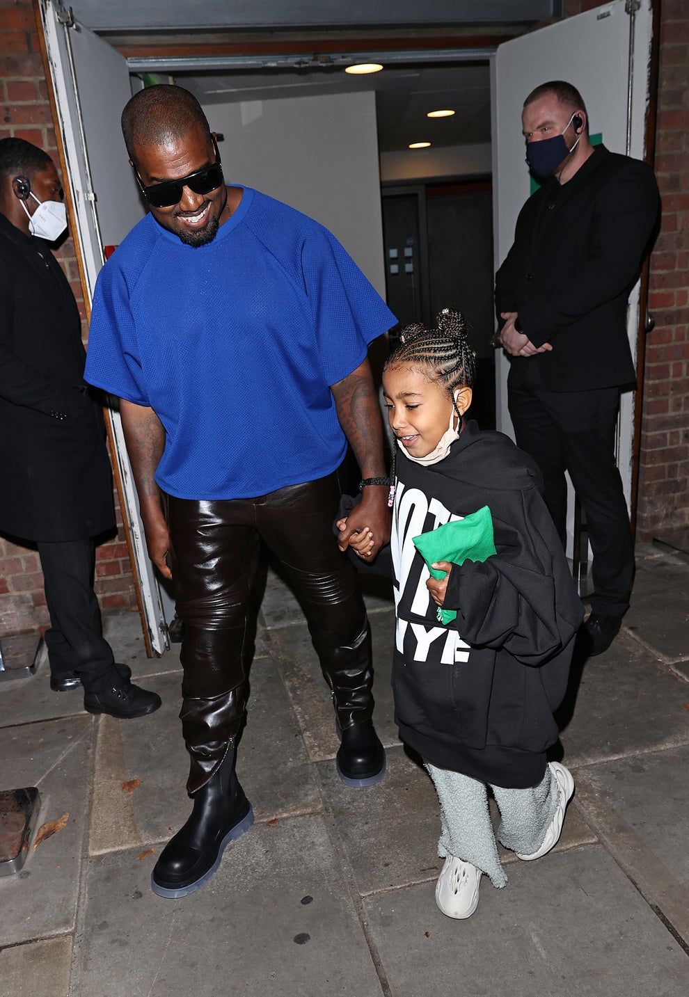 North West Went Viral After Wearing Kanye West's Iconic Jacket