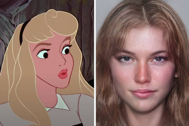 disney princess with blonde hair and brown eyes