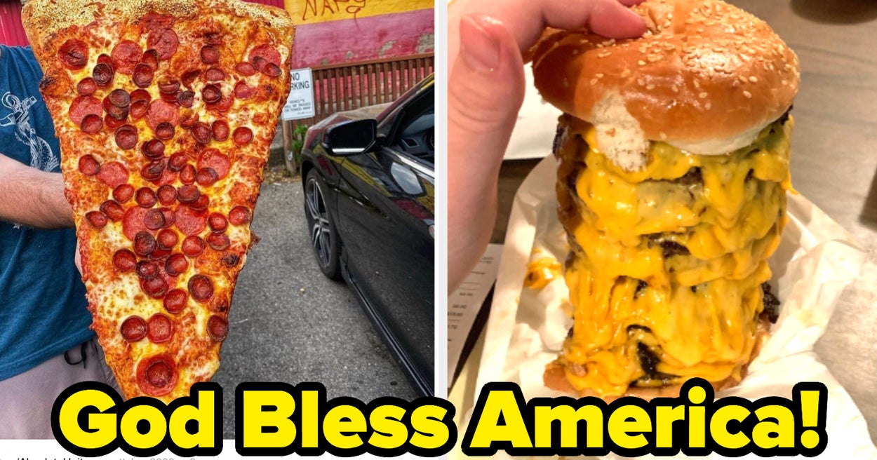 23 portions énormes qui peuvent être servies en Amérique