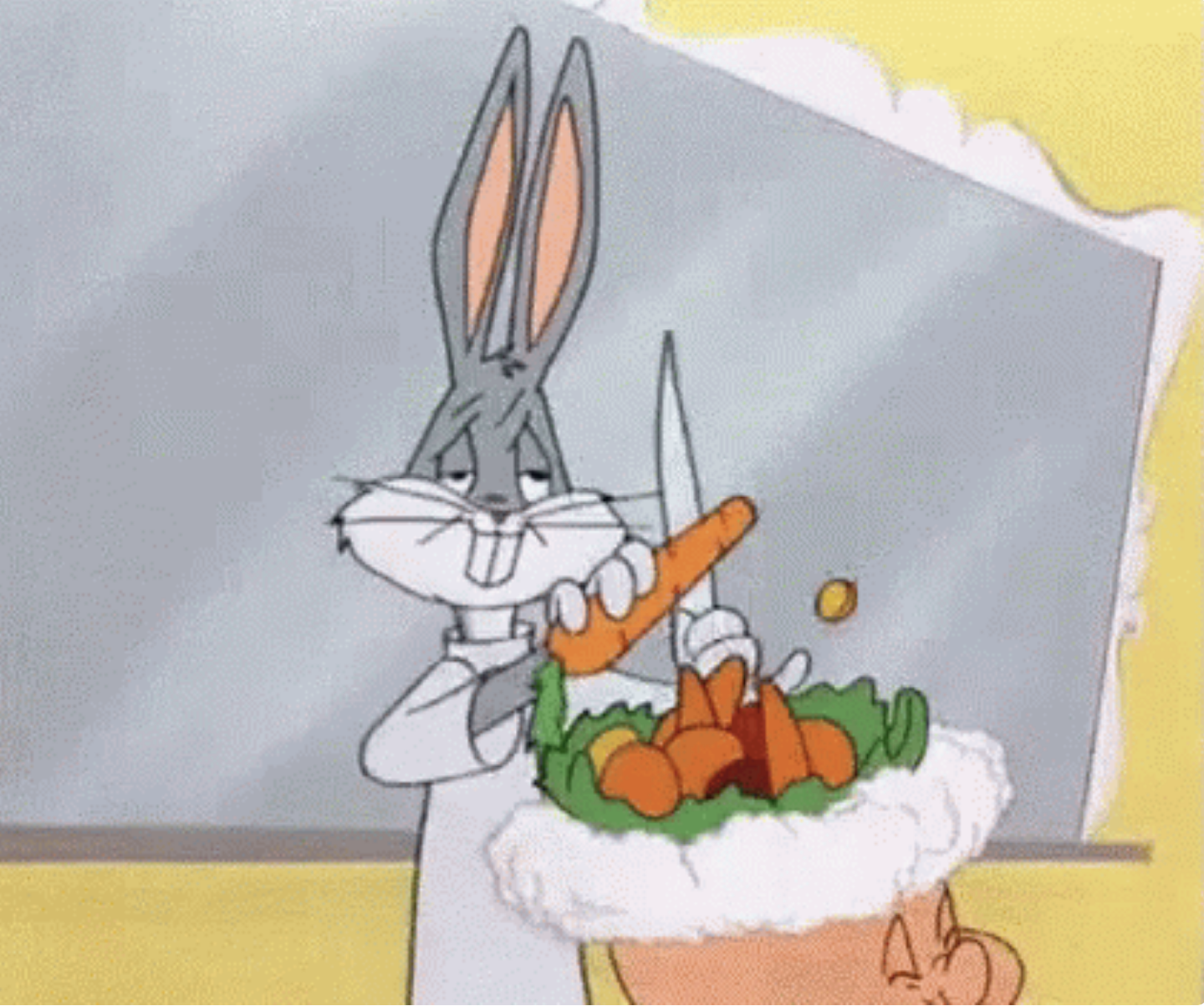 bugs bunny copping carrots