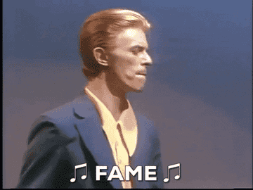 David Bowie singing &quot;fame&quot;