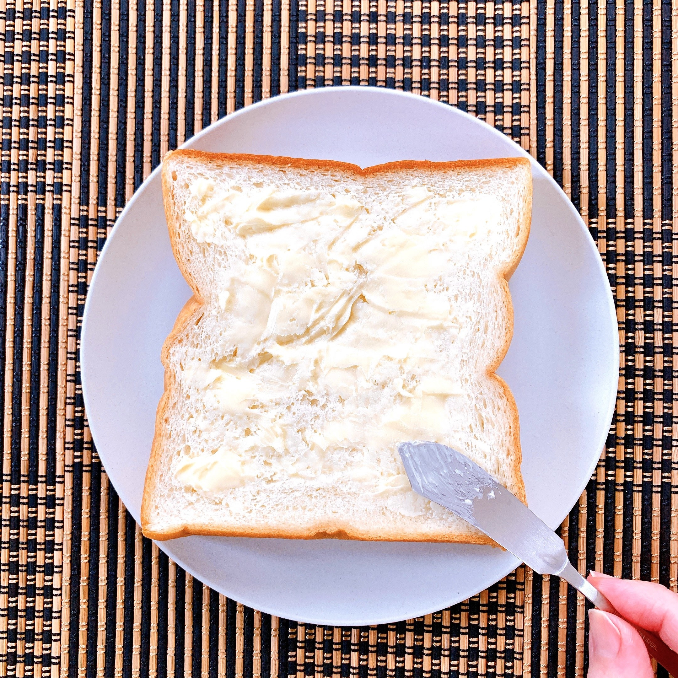 セブン-イレブンのアレンジレシピ「豆大福トースト」もっちり大福とたっぷりあんこでボリューム満点