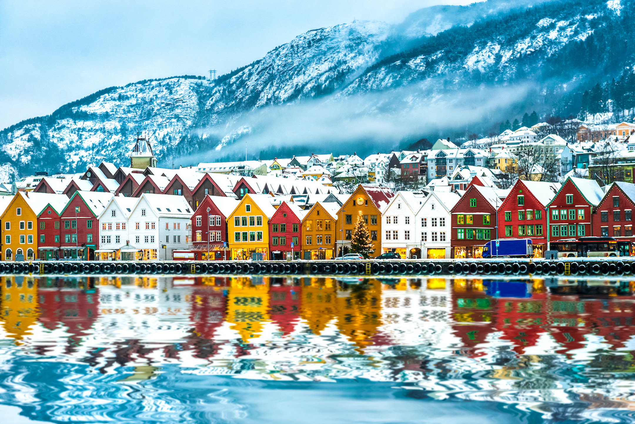 norway with snow