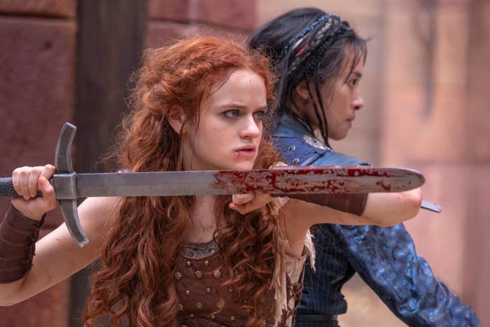 Joey King and Veronica Ngo in The Princess