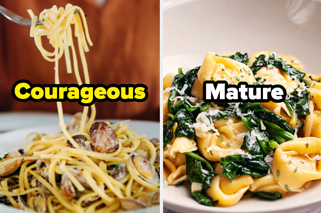 Munch On Pasta And I'll Give You Some Adjectives To Describe You