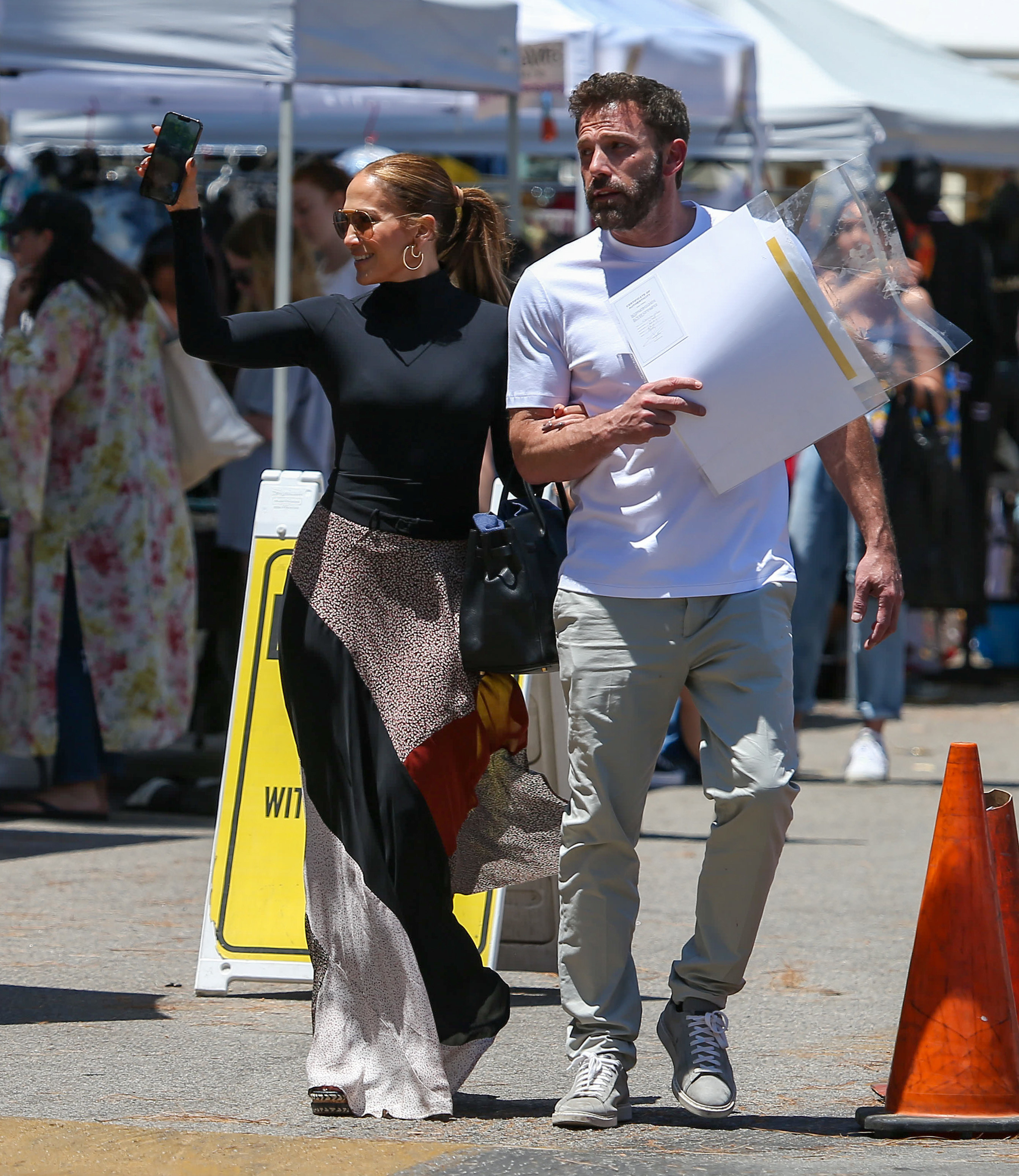 JLo with Ben Affleck