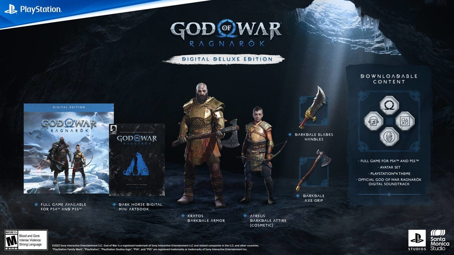the god of war ragnarok digital deluxe edition