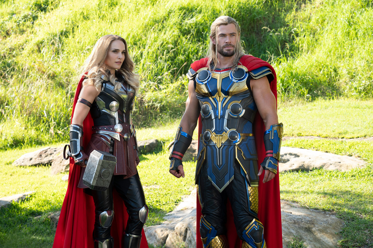 Screen shot from "Thor: Love and Thunder"