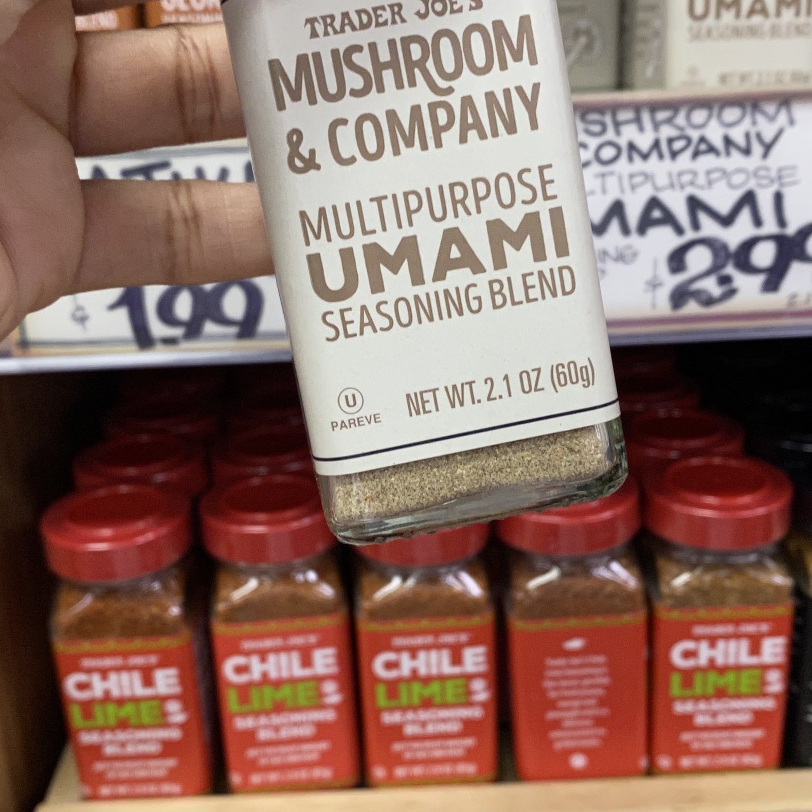 3 Pack | Trader Joe's Mushroom & Company Multipurpose Umami Seasoning Blend 2.1 oz