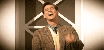 Jim Carrey as Truman laughing in &quot;The Truman Show&quot;