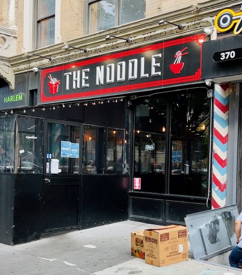 the outside of The Noodle