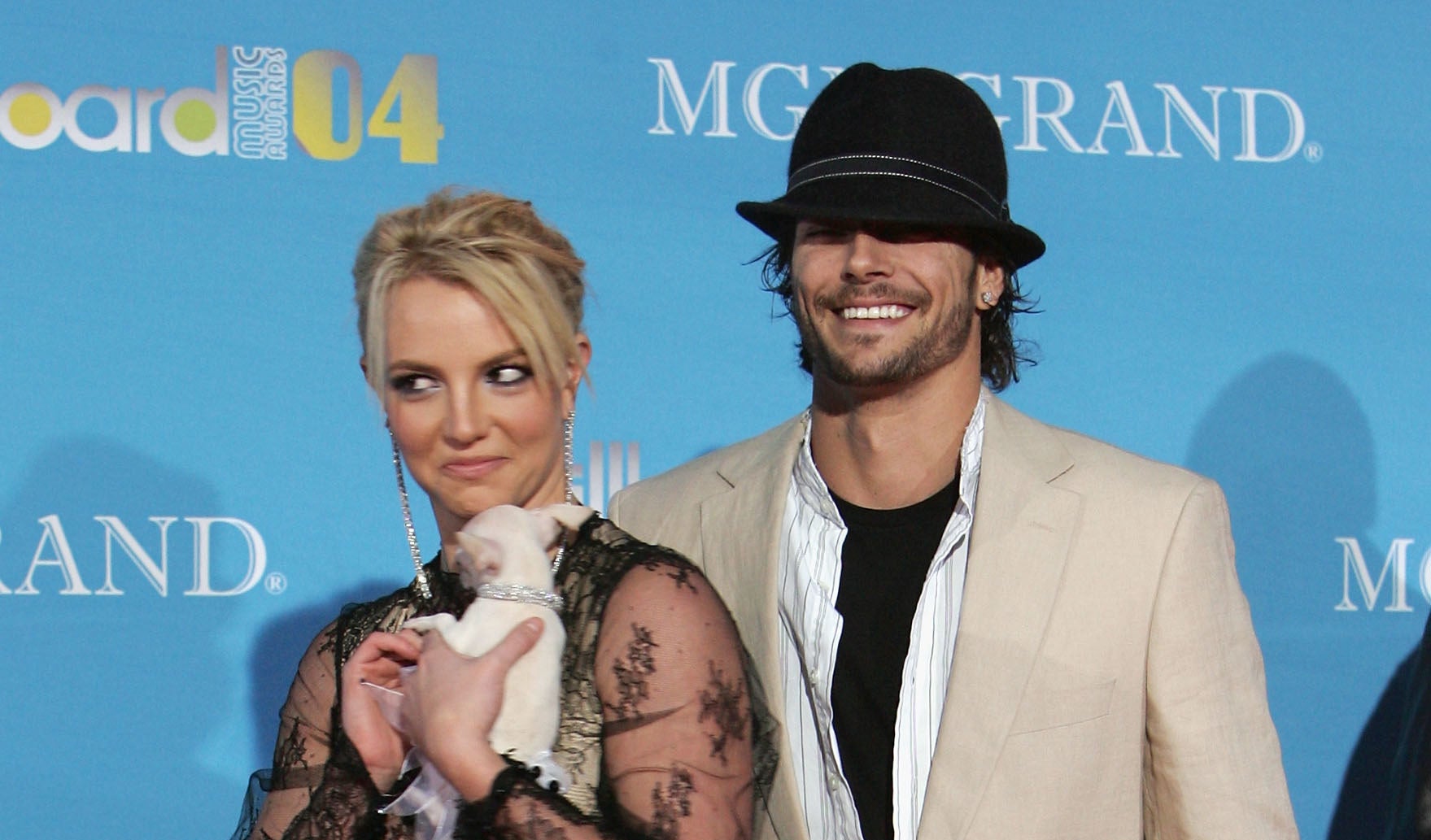 Britney Spears and husband Kevin Federline at the Billboard Music Awards