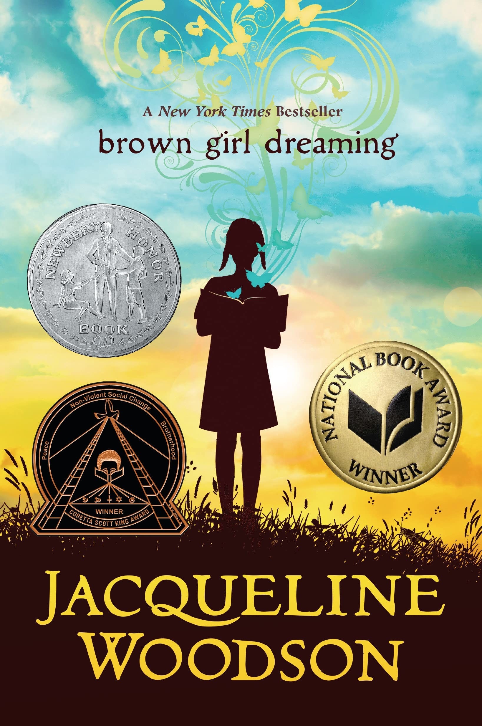 cover of &quot;Brown Girl Dreaming&quot; by Jacqueline Woodson