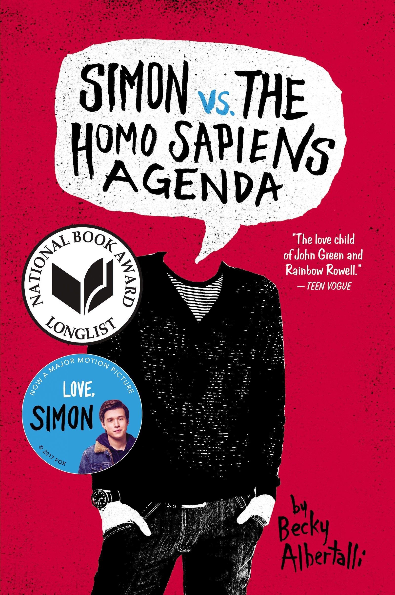 cover of &quot;Simon vs. The Homo Sapiens Agenda&quot; by Becky Albertalli