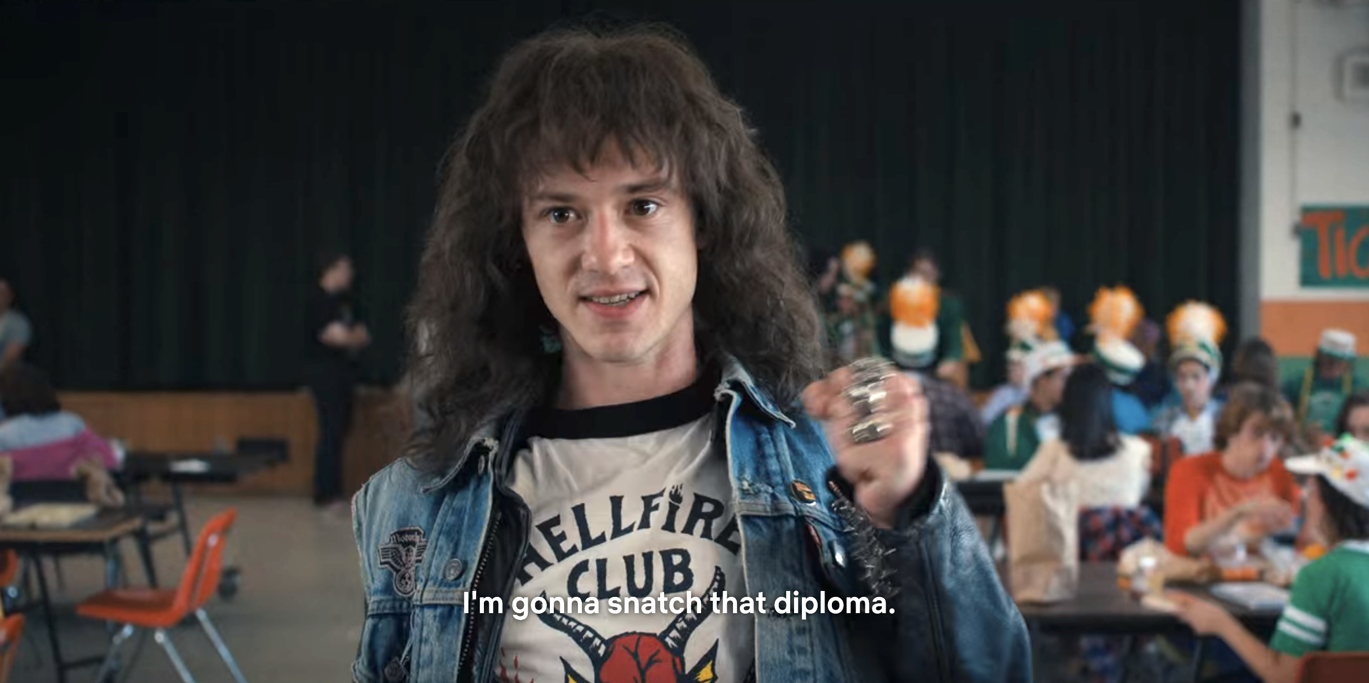 eddie saying, i&#x27;m gonna snatch that diploma