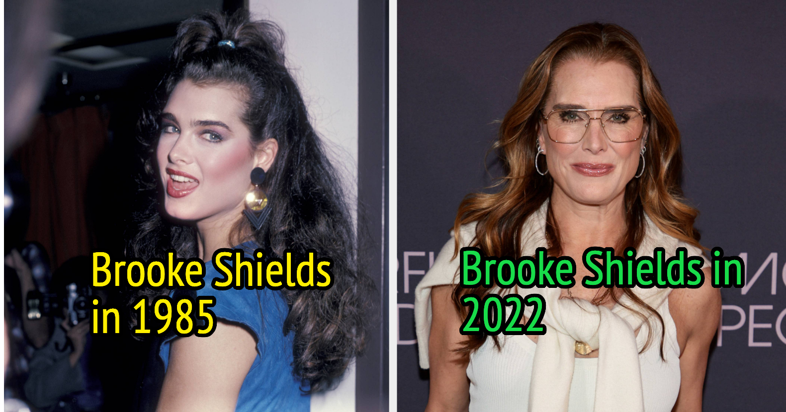 Here Is What 22 Celebrities Looked Like In The '80s Vs. What They Look