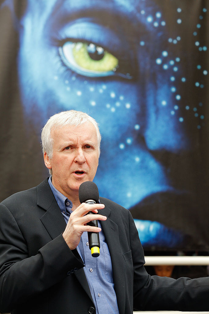 James Cameron attends the Blu-ray and DVD release of &quot;Avatar&quot; Earth Day tree planting ceremony at Fox Studio