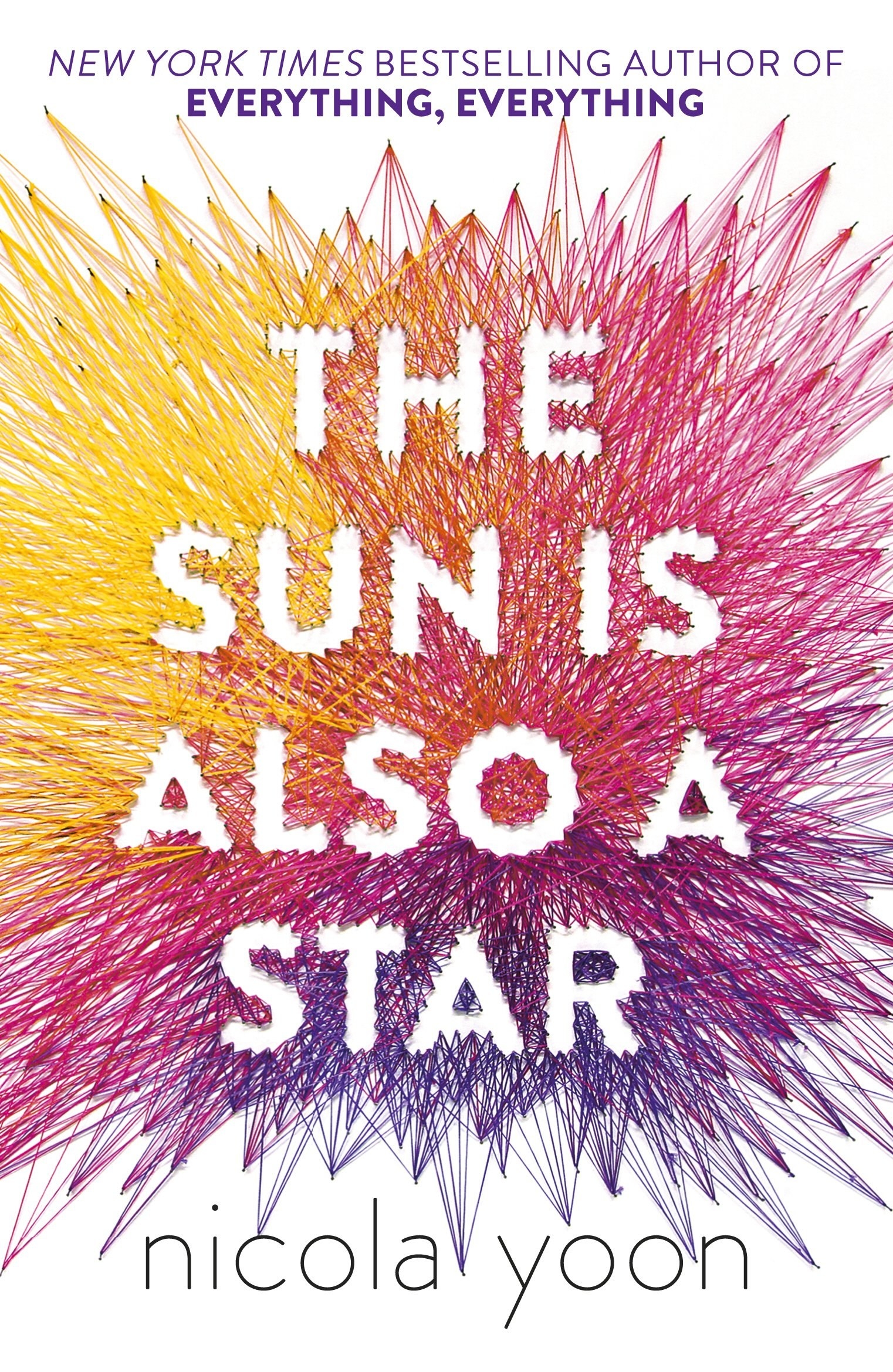 cover of &quot;The Sun is Also a Star&quot; by Nicola Yoon