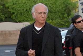 larry david looking confused