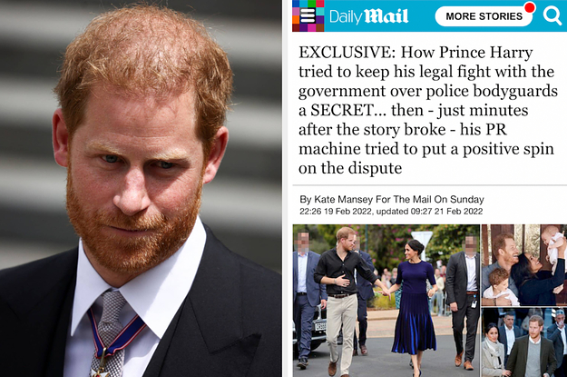 Prince Harry Won The First Stage Of His Libel Lawsuit Again...loid After A Court Ruled That A Story About Him Was Defamatory