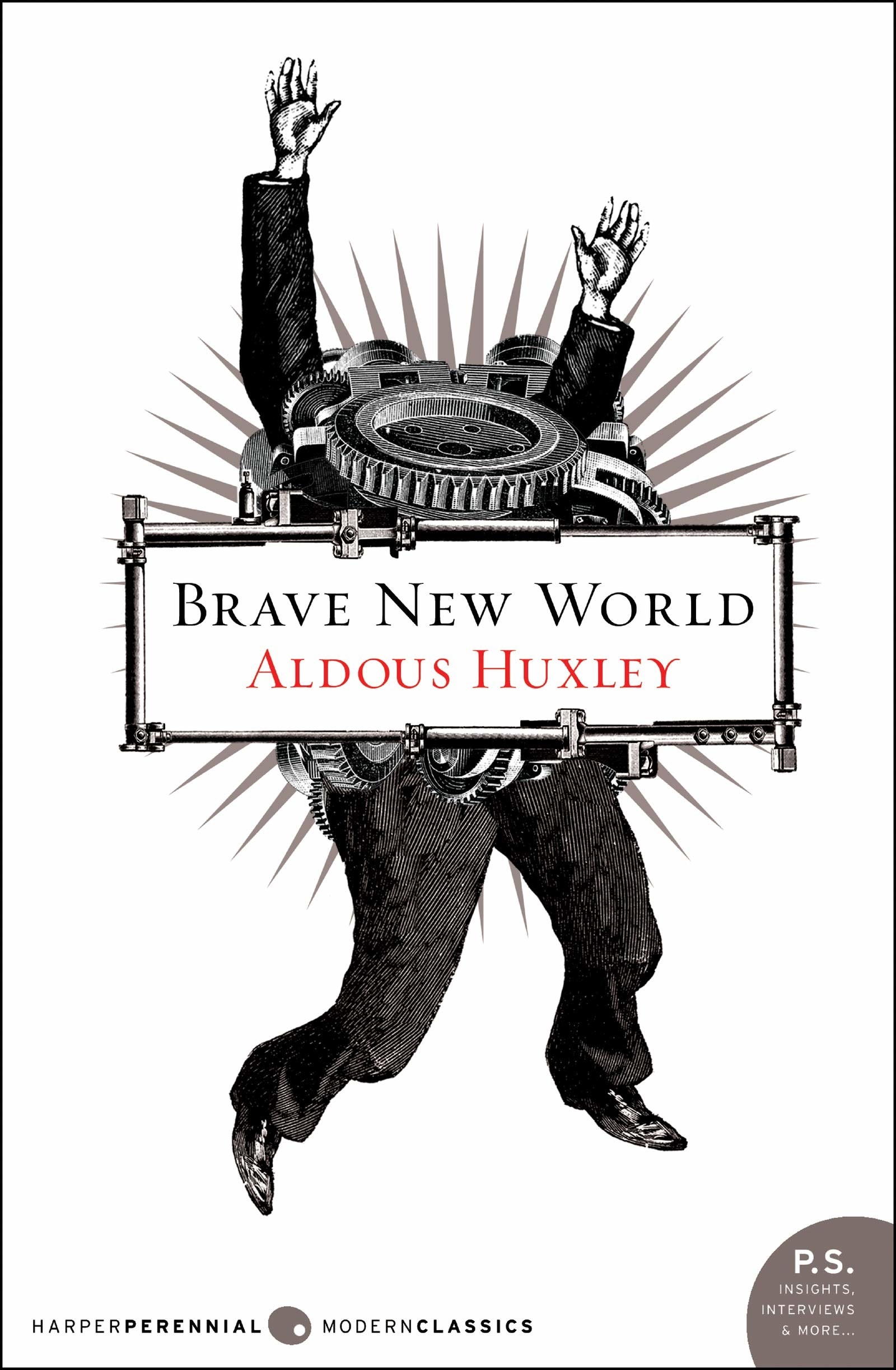 The cover of &quot;Brave New World&quot; by Aldous Huxley
