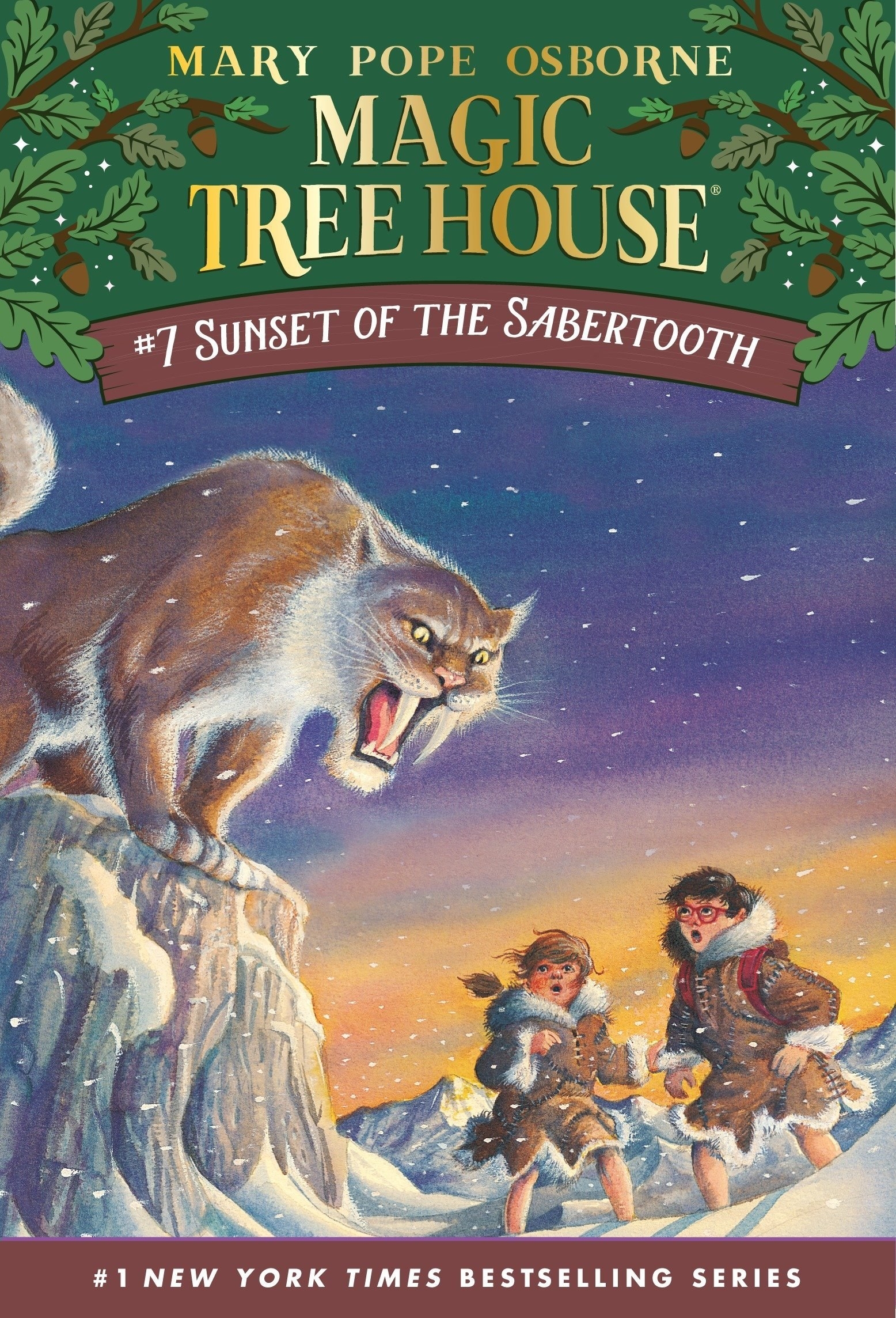 A book cover from &quot;The Magic Tree House&quot; series by Mary Pope Osborne