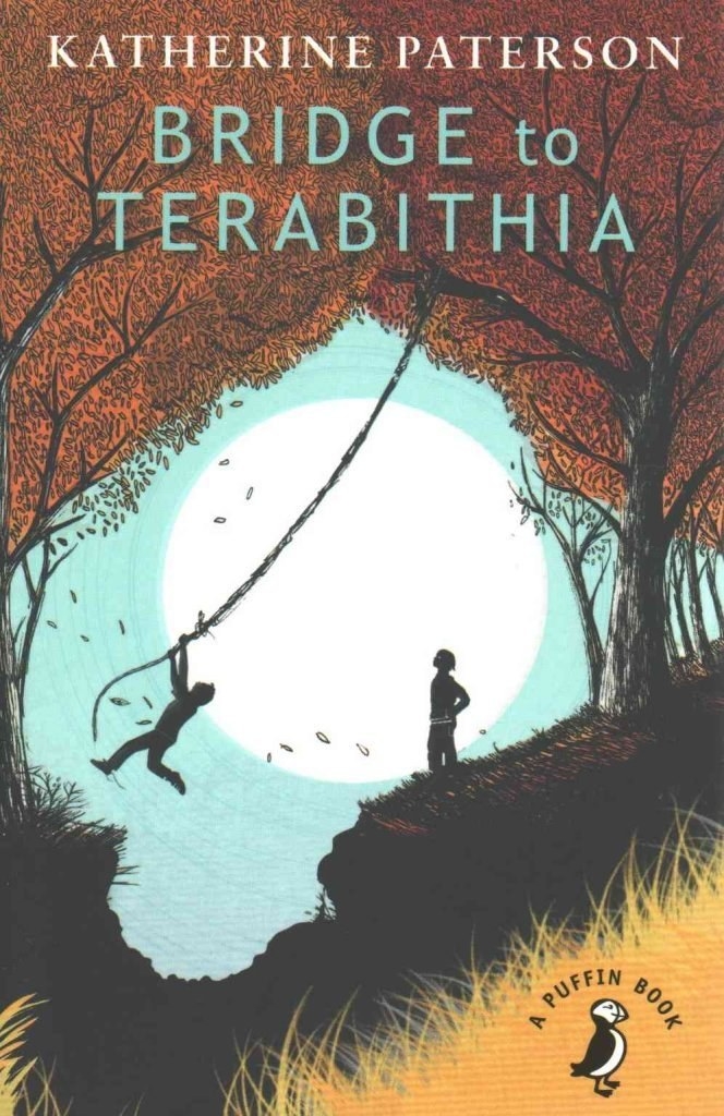 The cover of &quot;Bridge to Terabithia&quot; by Katherine Paterson.