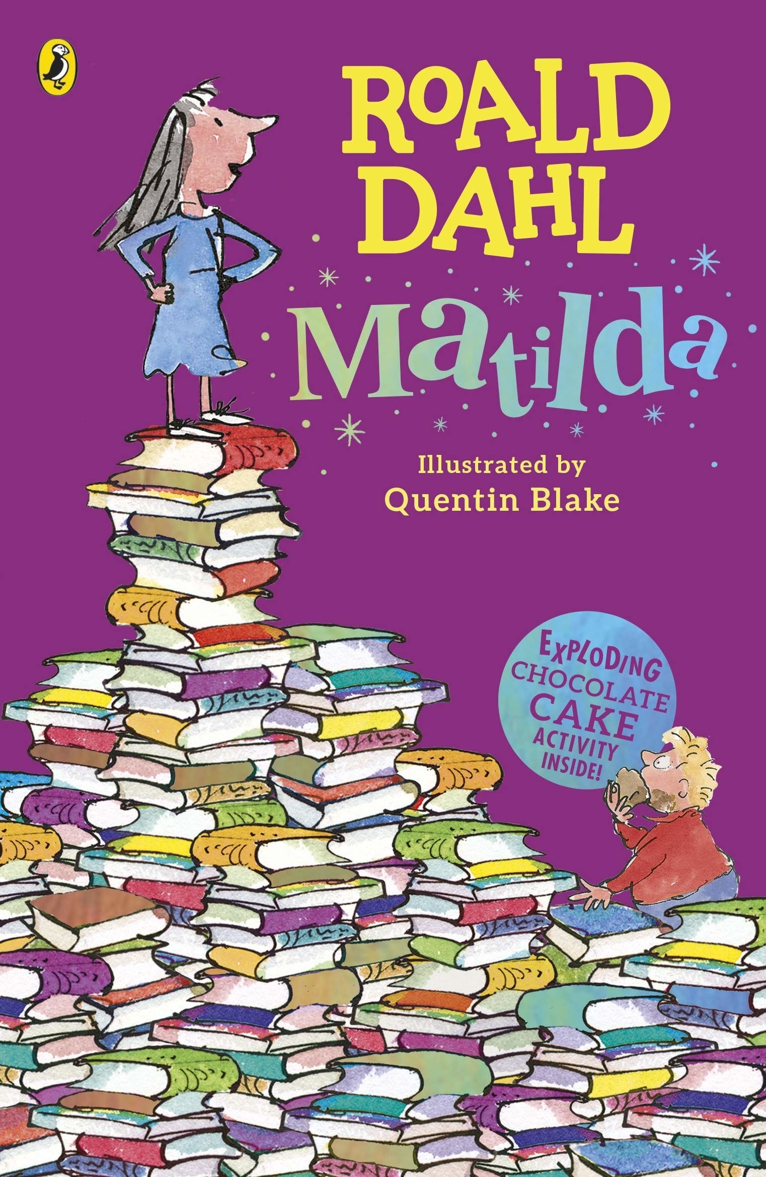 The cover of &quot;Matilda&quot; by Roald Dahl.