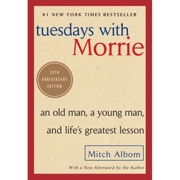 The cover of &quot;Tuesdays with Morrie&quot; by Mitch Albom.