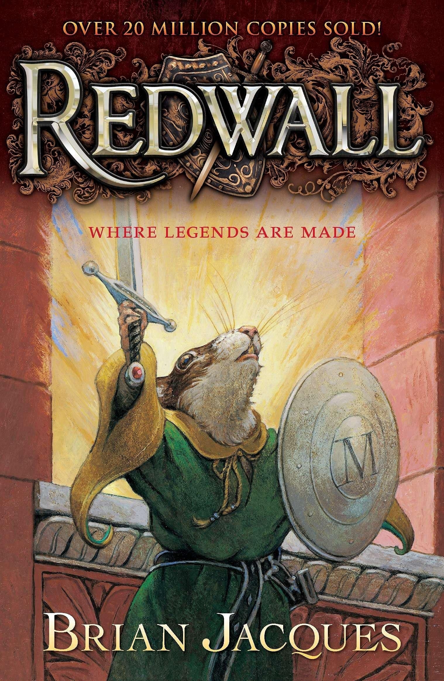 The cover of a book from &quot;Redwall&quot; series by Brian Jacques