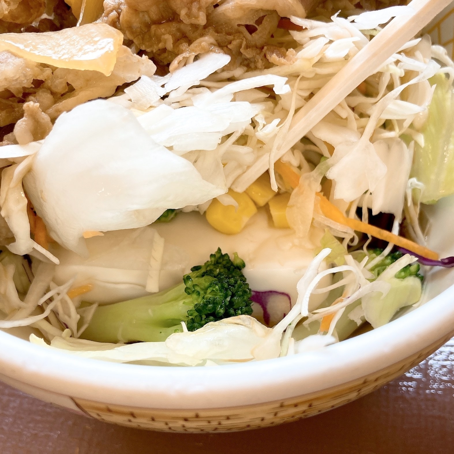 すき家のおすすめメニュー「牛丼ライト」