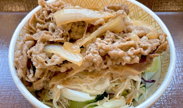 すき家のおすすめメニュー「牛丼ライト」