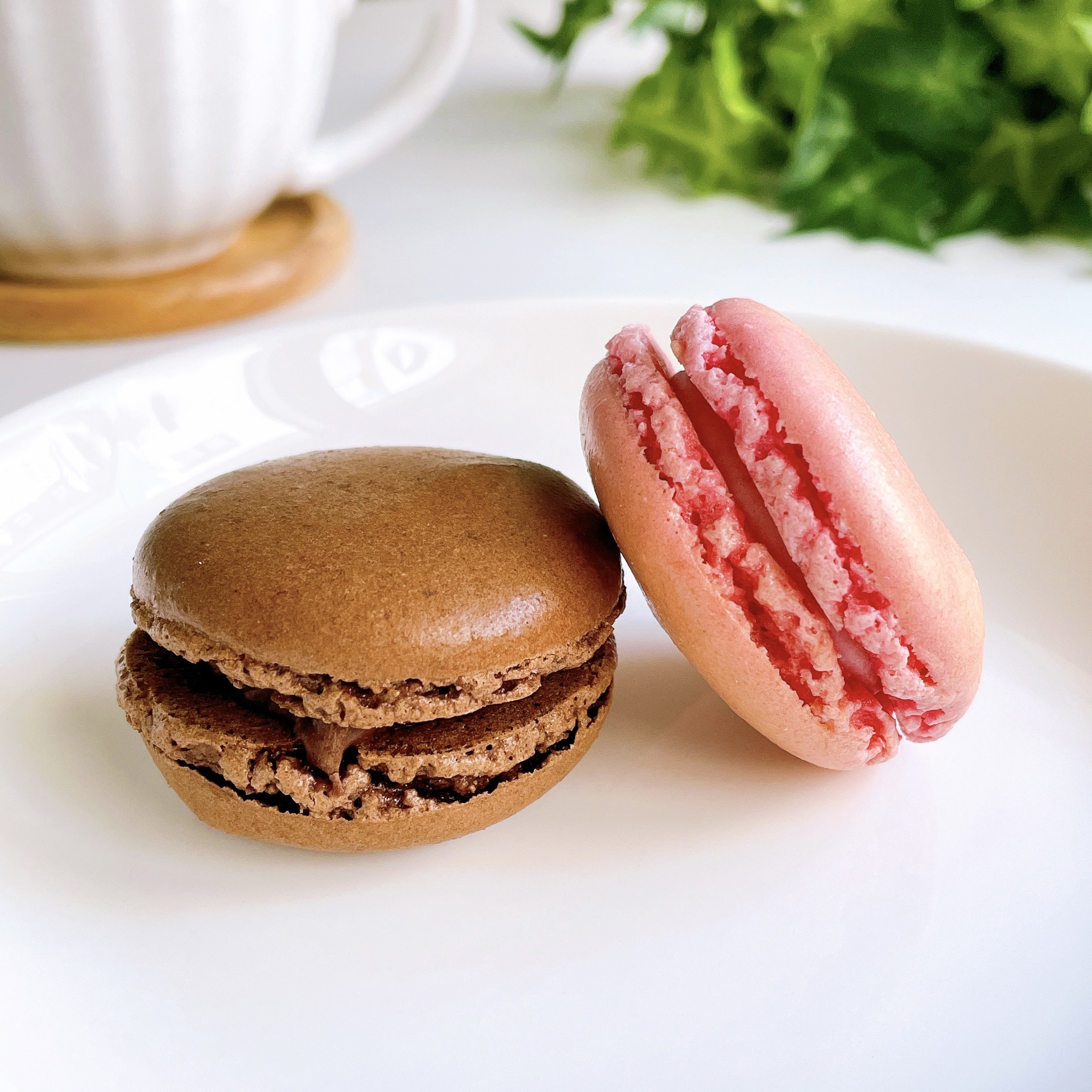 LAWSON(ローソン)の新作スイーツ「マカロン あまおう苺&ショコラ」小腹が空いた時のおやつやデザートにおすすめ