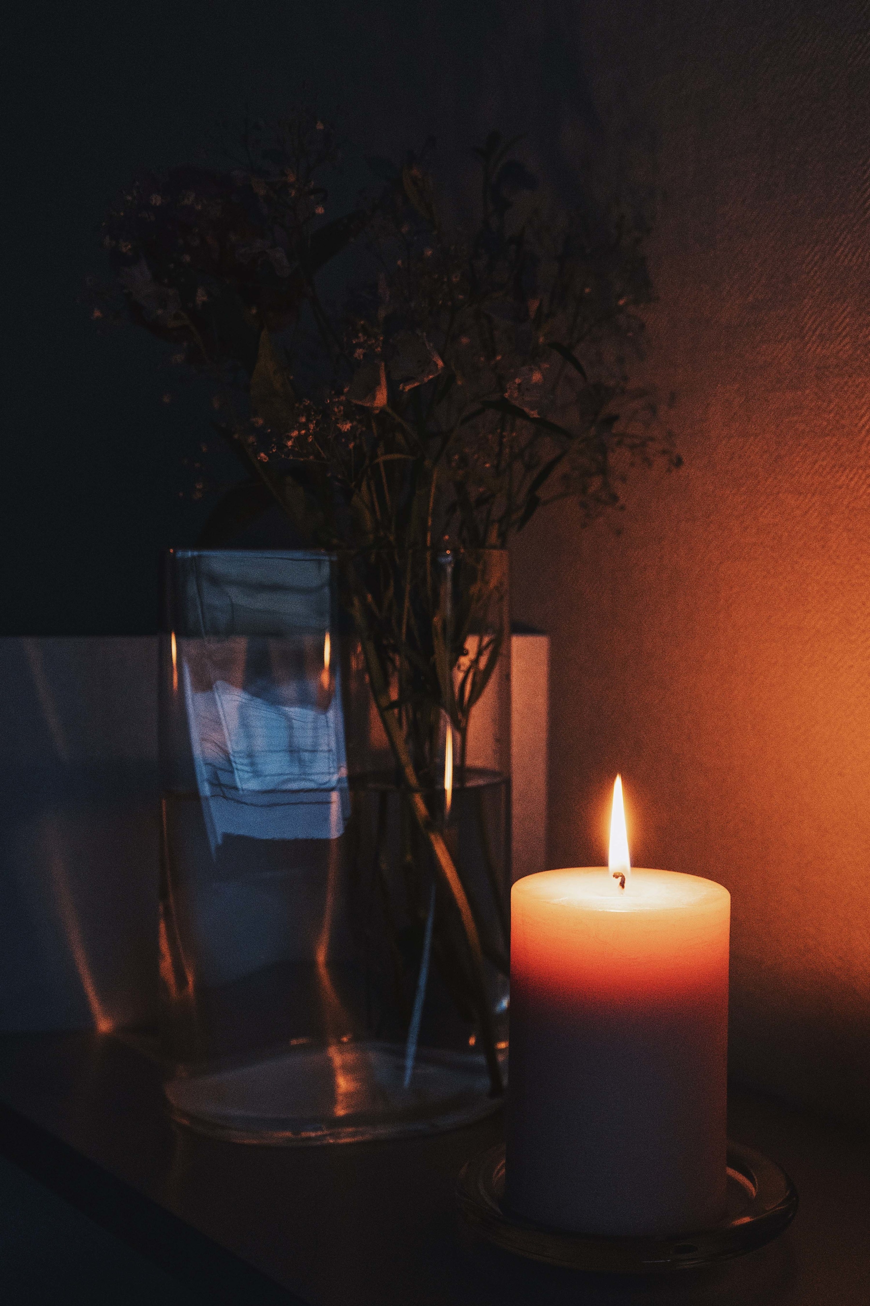 IKEA（イケア）のおすすめインテリア「LUGNARE ルグナレ アロマピラーキャンドル ジャスミン」インテリアとしても優秀