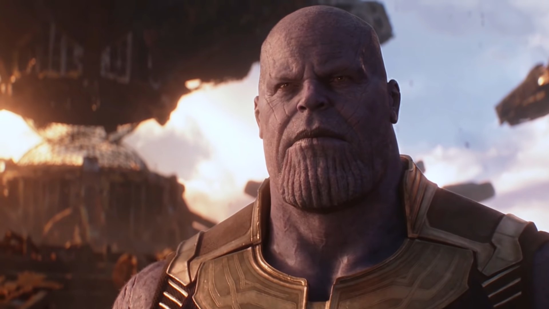Thanos on Titan in &quot;Avengers: Infinity War&quot;
