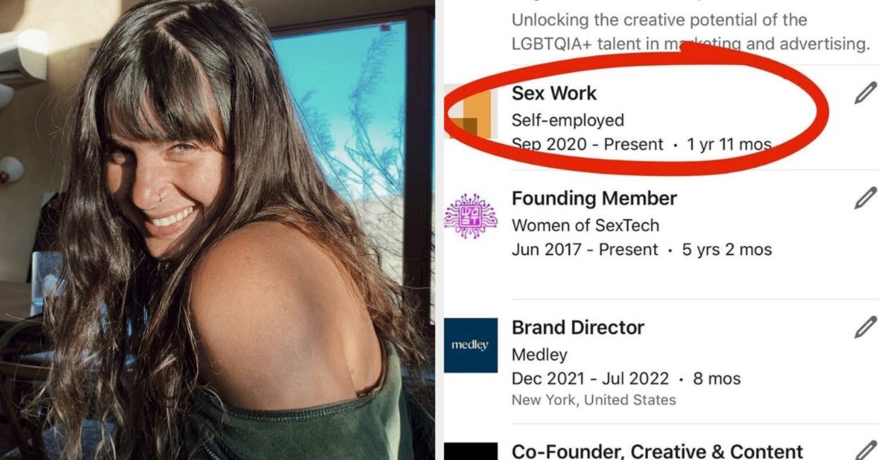This Person Listed Sex Work As Their Job On LinkedIn