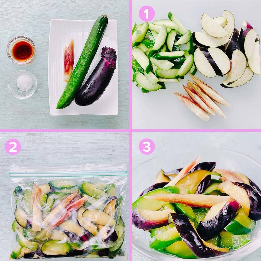 漬けるだけなのに旨すぎる 一度食べたら手がとまらない きゅうりとなすの無限ポリポリ漬け 漬けるだけなのに旨すぎる 一度食べたら手がとまらない きゅうりとなすの無限ポリポリ漬け