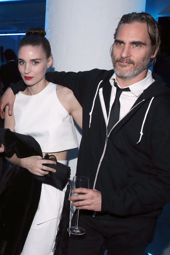 Rooney Mara and Joaquin Phoenix