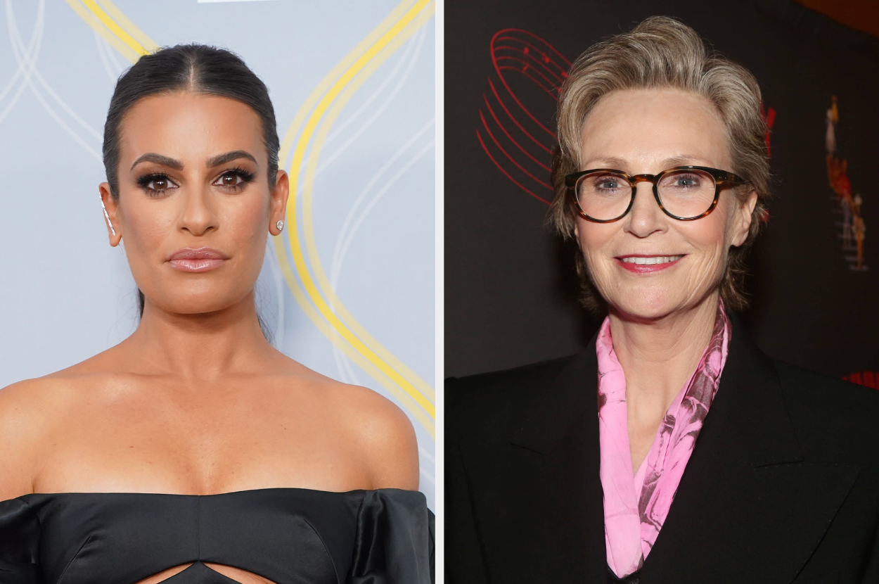 Jane Lynch Talks Lea Michele s Funny Girl Casting