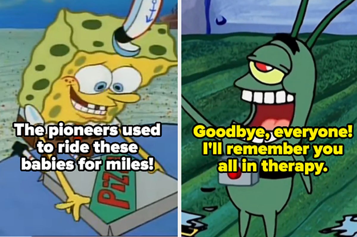 funny quotes by spongebob
