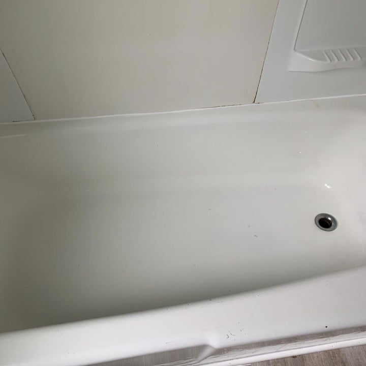 after the bath was cleaned
